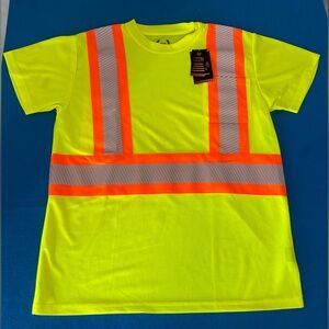Neon Yellow Safety Shirt